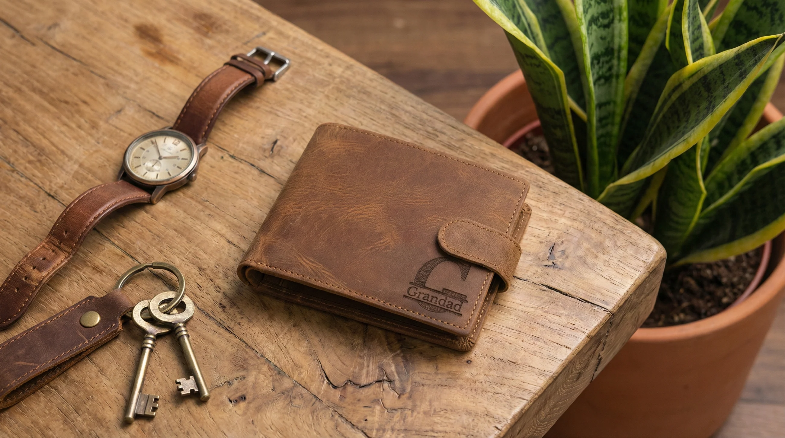 Timeless Leather, Personally Engraved